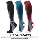 Meias de Compressão Suprema (20-30 mmHg)