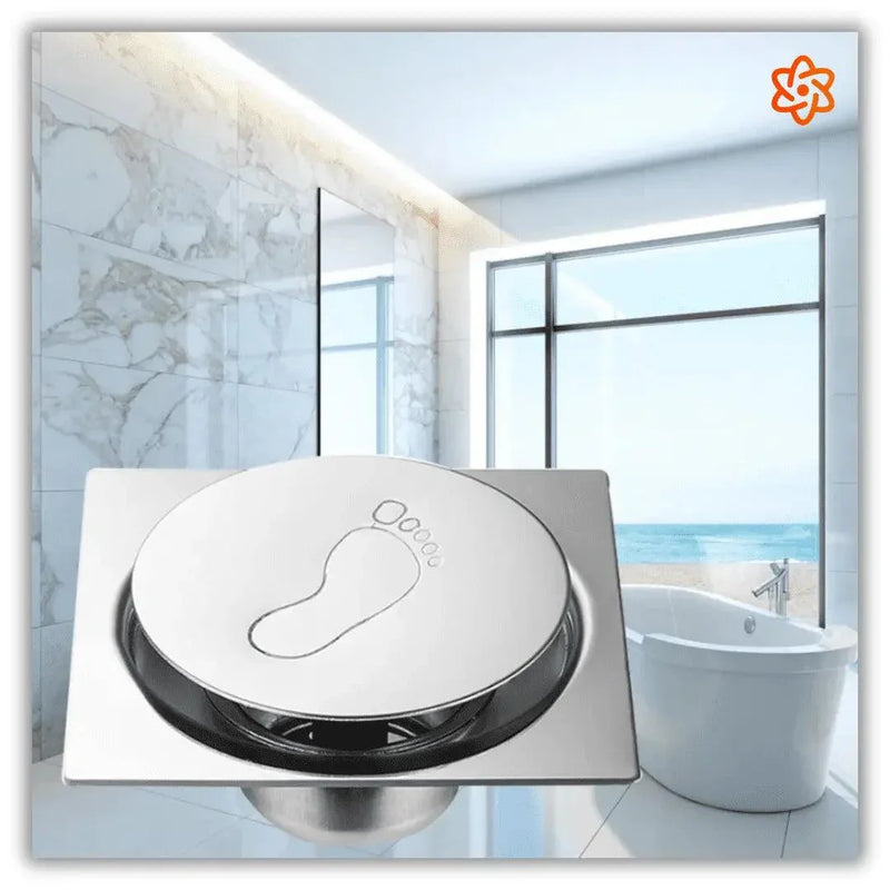 Ralo Inteligente Inox Atômic - Veda Cheiro / Impede Insetos