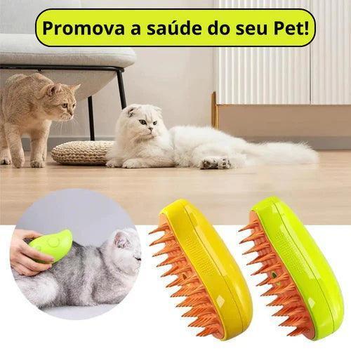 Escova Removedora de Pelos à Vapor - Pet Hair Cleaner