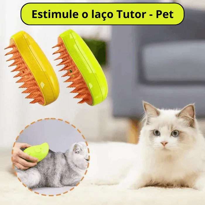 Escova Removedora de Pelos à Vapor - Pet Hair Cleaner