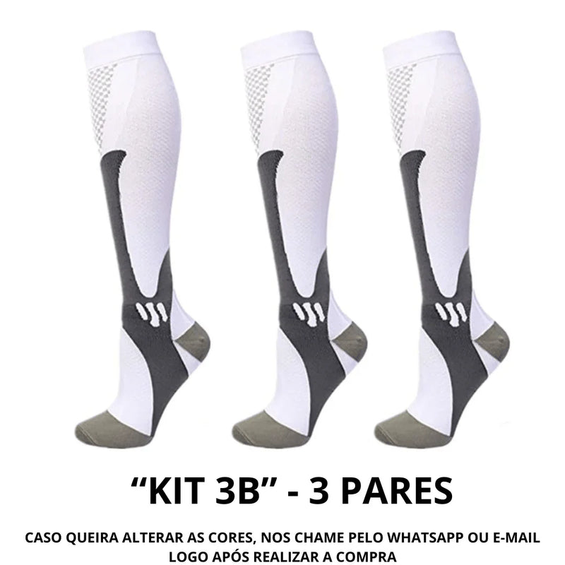 Meias de Compressão Suprema (20-30 mmHg)