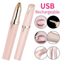 Electric Eyebrow Trimmer Mini Eyebrow Epilator Portable Facial Hair Shaver Lip Hair Nose Hair Removal Razor Women Trimmers