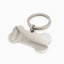 Tag de Identificação Pet Ossinho Personalizada Premium Inox