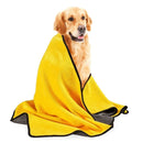 Toalha de banho de microfibra para pets DryPet