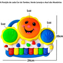 Teclado Piano Musical Bebê Brinquedo Infantil Divertido